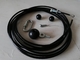 Nylon Coated Gym Cable Wire Rope 1/4 &amp;#39;&amp;#39; Diameter Luar Untuk Klub Kebugaran Komersial